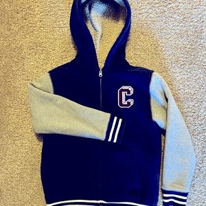 Boys Varsity Sherpa-Lined Hooded Jacket - The Children’s Place, Size L (12).